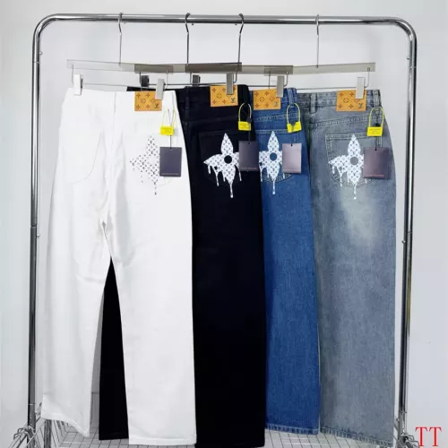 Replica Louis Vuitton LV Jeans For Men #1322973 $60.00 USD for Wholesale
