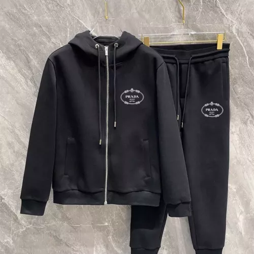 Wholesale Prada Tracksuits Long Sleeved For Men #1323019 $96.00 USD, Wholesale Quality Replica Prada Tracksuits