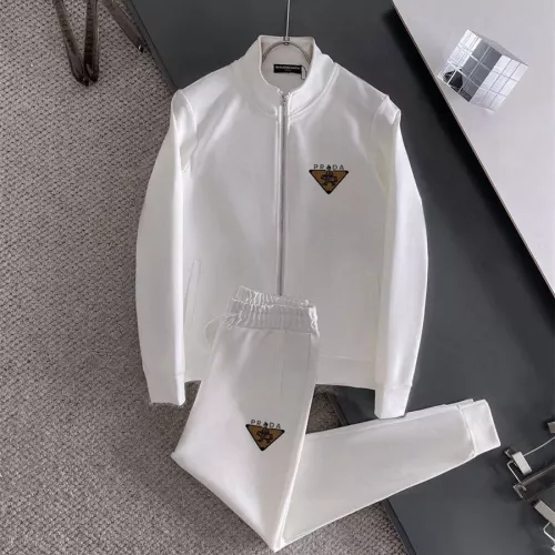 Wholesale Prada Tracksuits Long Sleeved For Men #1323022 $96.00 USD, Wholesale Quality Replica Prada Tracksuits