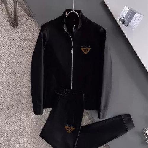 Wholesale Prada Tracksuits Long Sleeved For Men #1323026 $96.00 USD, Wholesale Quality Replica Prada Tracksuits