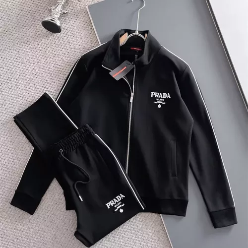 Wholesale Prada Tracksuits Long Sleeved For Men #1323027 $96.00 USD, Wholesale Quality Replica Prada Tracksuits