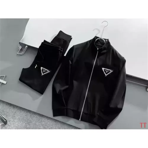 Wholesale Prada Tracksuits Long Sleeved For Men #1323031 $96.00 USD, Wholesale Quality Replica Prada Tracksuits