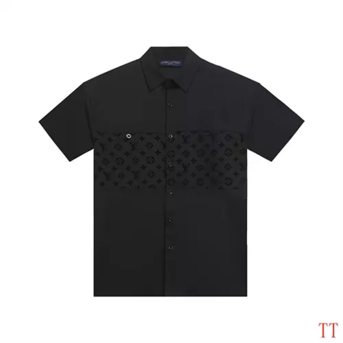 Wholesale Louis Vuitton LV Shirts Short Sleeved For Men #1323161 $39.00 USD, Wholesale Quality Replica Louis Vuitton LV Shirts