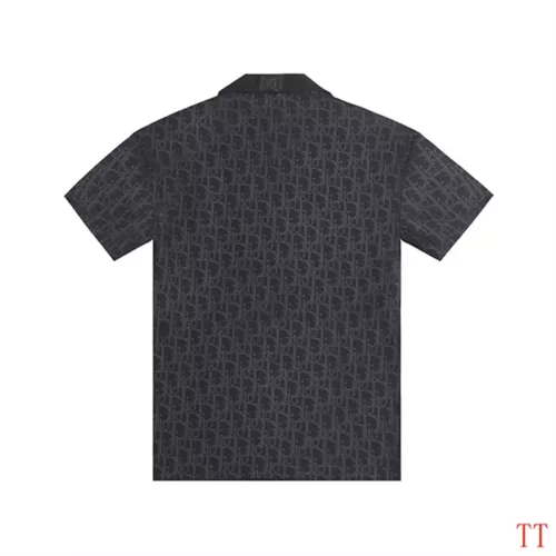 Replica Christian Dior Shirts Short Sleeved For Men #1323165 $39.00 USD for Wholesale