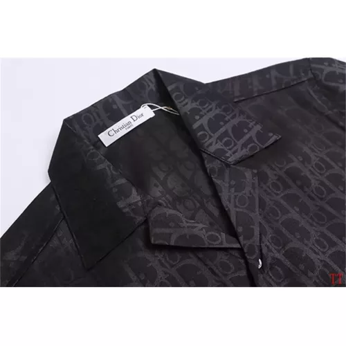 Replica Christian Dior Shirts Short Sleeved For Men #1323165 $39.00 USD for Wholesale