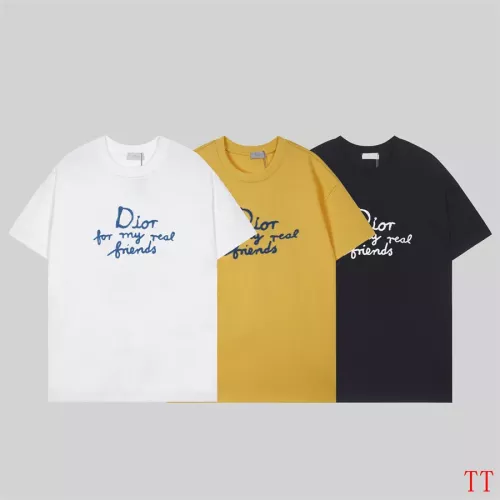 Replica Christian Dior T-Shirts Short Sleeved For Unisex #1323171 $32.00 USD for Wholesale
