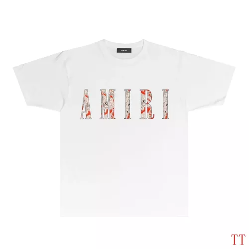 Wholesale Amiri T-Shirts Short Sleeved For Unisex #1323188 $32.00 USD, Wholesale Quality Replica Amiri T-Shirts