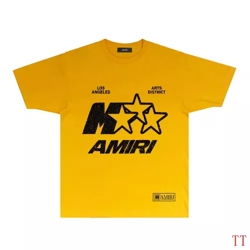Wholesale Amiri T-Shirts Short Sleeved For Unisex #1323230 $32.00 USD, Wholesale Quality Replica Amiri T-Shirts