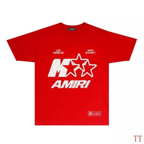 Wholesale Amiri T-Shirts Short Sleeved For Unisex #1323235 $32.00 USD, Wholesale Quality Replica Amiri T-Shirts