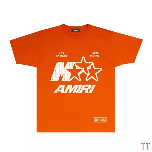 Wholesale Amiri T-Shirts Short Sleeved For Unisex #1323236 $32.00 USD, Wholesale Quality Replica Amiri T-Shirts