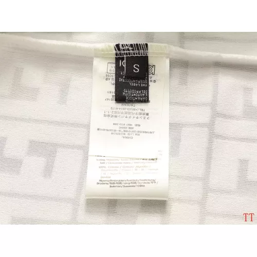 Replica Fendi T-Shirts Short Sleeved For Unisex #1323247 $39.00 USD for Wholesale