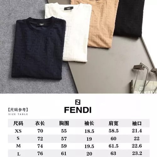 Replica Fendi T-Shirts Short Sleeved For Unisex #1323247 $39.00 USD for Wholesale