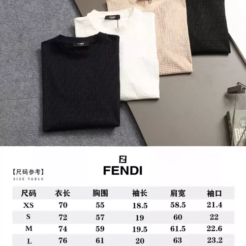 Replica Fendi T-Shirts Short Sleeved For Unisex #1323253 $39.00 USD for Wholesale