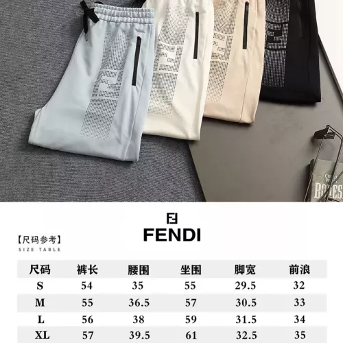 Replica Fendi Pants For Unisex #1323263 $45.00 USD for Wholesale