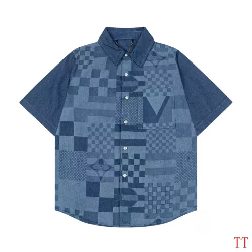 Wholesale Louis Vuitton LV Shirts Short Sleeved For Unisex #1323312 $68.00 USD, Wholesale Quality Replica Louis Vuitton LV Shirts