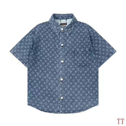 Wholesale Louis Vuitton LV Shirts Short Sleeved For Unisex #1323313 $64.00 USD, Wholesale Quality Replica Louis Vuitton LV Shirts