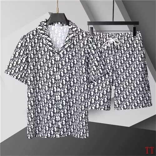 Wholesale Christian Dior Tracksuits Short Sleeved For Men #1323349 $60.00 USD, Wholesale Quality Replica Christian Dior Tracksuits