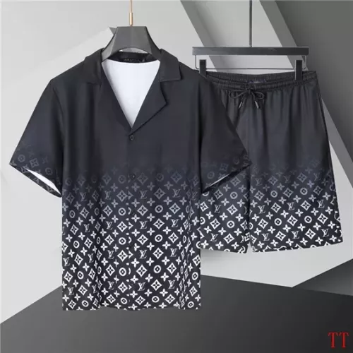 Wholesale Louis Vuitton LV Tracksuits Short Sleeved For Men #1323352 $60.00 USD, Wholesale Quality Replica Louis Vuitton LV Tracksuits