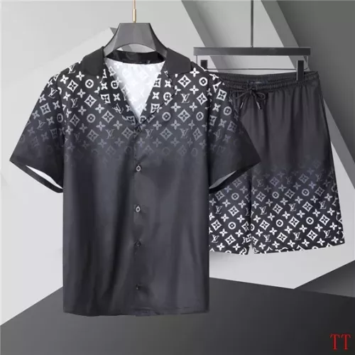 Wholesale Louis Vuitton LV Tracksuits Short Sleeved For Men #1323354 $60.00 USD, Wholesale Quality Replica Louis Vuitton LV Tracksuits