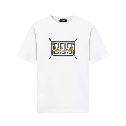 Wholesale Fendi T-Shirts Short Sleeved For Unisex #1323392 $45.00 USD, Wholesale Quality Replica Fendi T-Shirts