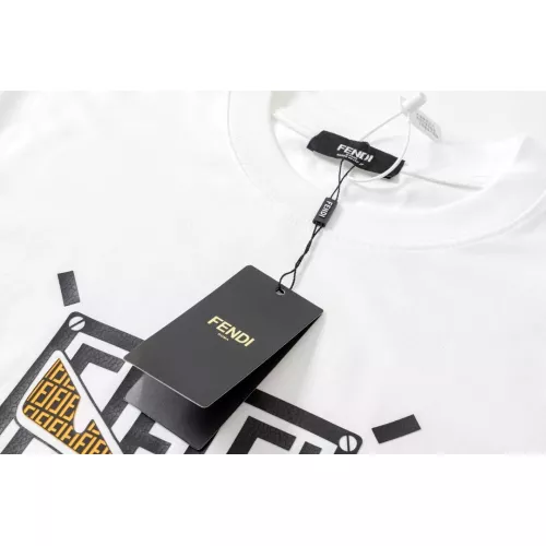 Replica Fendi T-Shirts Short Sleeved For Unisex #1323392 $45.00 USD for Wholesale