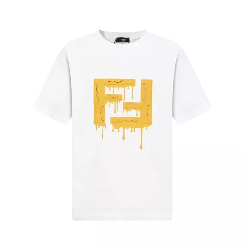 Wholesale Fendi T-Shirts Short Sleeved For Unisex #1323396 $45.00 USD, Wholesale Quality Replica Fendi T-Shirts