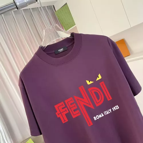 Replica Fendi T-Shirts Short Sleeved For Unisex #1323399 $42.00 USD for Wholesale