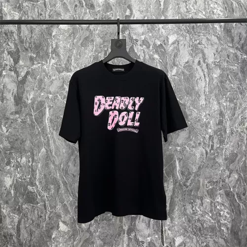 Replica Chrome Hearts T-Shirts Short Sleeved For Unisex #1323496 $48.00 USD for Wholesale