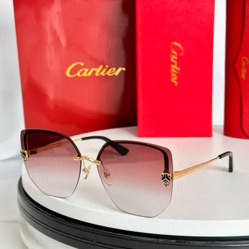 Wholesale Cartier AAA Quality Sunglassess #1323498 $48.00 USD, Wholesale Quality Replica Cartier AAA Quality Sunglassess