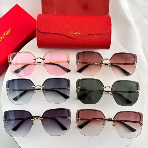 Replica Cartier AAA Quality Sunglassess #1323500 $48.00 USD for Wholesale