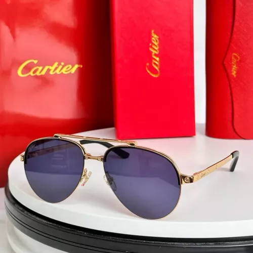 Wholesale Cartier AAA Quality Sunglassess #1323511 $52.00 USD, Wholesale Quality Replica Cartier AAA Quality Sunglassess