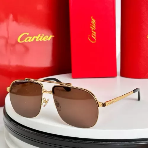 Wholesale Cartier AAA Quality Sunglassess #1323521 $52.00 USD, Wholesale Quality Replica Cartier AAA Quality Sunglassess