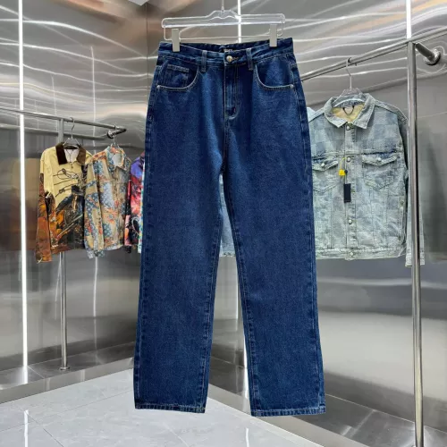 Replica Fendi Jeans For Men #1323558 $64.00 USD for Wholesale