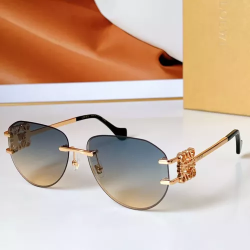 Wholesale LOEWE AAA Quality Sunglasses #1323578 $60.00 USD, Wholesale Quality Replica LOEWE AAA Quality Sunglasses