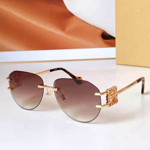Wholesale LOEWE AAA Quality Sunglasses #1323582 $60.00 USD, Wholesale Quality Replica LOEWE AAA Quality Sunglasses