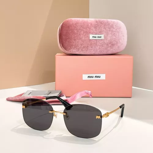 Wholesale MIU MIU AAA Quality Sunglasses #1323607 $60.00 USD, Wholesale Quality Replica MIU MIU AAA Sunglasses