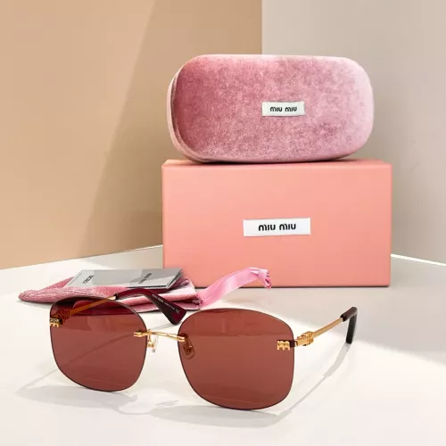 Wholesale MIU MIU AAA Quality Sunglasses #1323612 $60.00 USD, Wholesale Quality Replica MIU MIU AAA Sunglasses