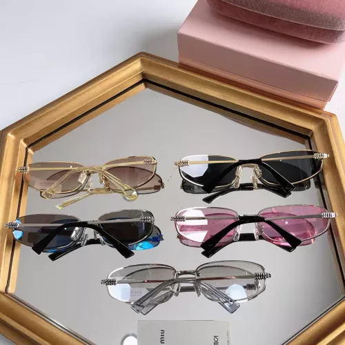 Replica MIU MIU AAA Quality Sunglasses #1323619 $60.00 USD for Wholesale