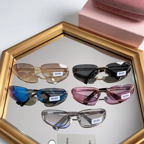 Replica MIU MIU AAA Quality Sunglasses #1323619 $60.00 USD for Wholesale