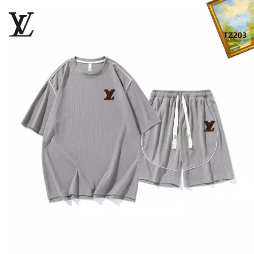 Wholesale Louis Vuitton LV Tracksuits Short Sleeved For Men #1323657 $48.00 USD, Wholesale Quality Replica Louis Vuitton LV Tracksuits