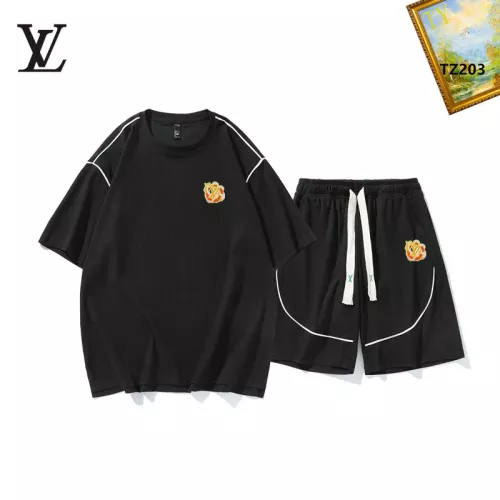 Wholesale Louis Vuitton LV Tracksuits Short Sleeved For Men #1323670 $48.00 USD, Wholesale Quality Replica Louis Vuitton LV Tracksuits