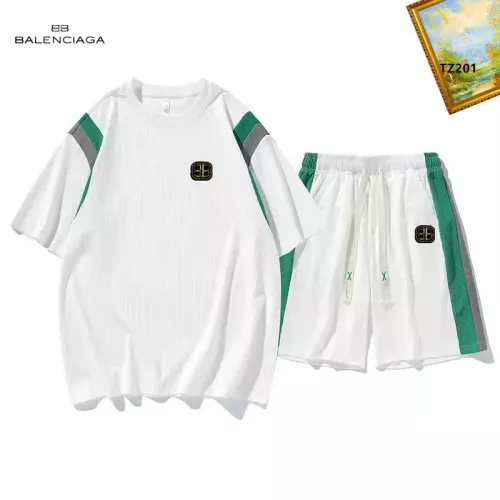 Wholesale Balenciaga Fashion Tracksuits Short Sleeved For Men #1323674 $48.00 USD, Wholesale Quality Replica Balenciaga Fashion Tracksuits
