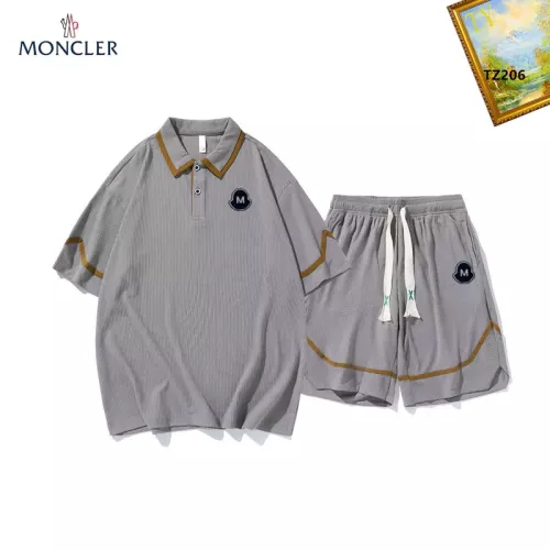 Wholesale Moncler Tracksuits Short Sleeved For Men #1323677 $48.00 USD, Wholesale Quality Replica Moncler Tracksuits