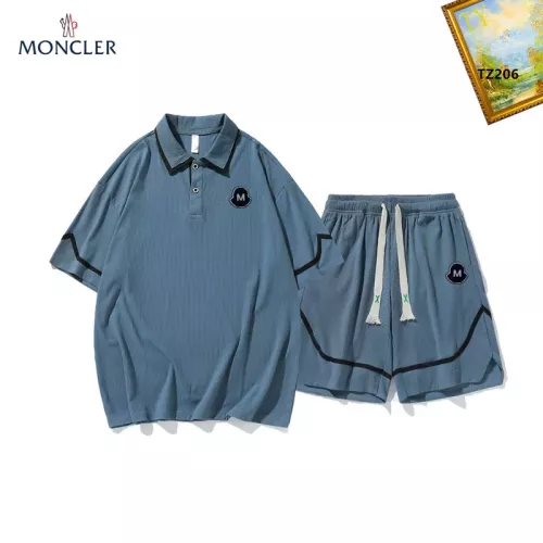 Wholesale Moncler Tracksuits Short Sleeved For Men #1323678 $48.00 USD, Wholesale Quality Replica Moncler Tracksuits