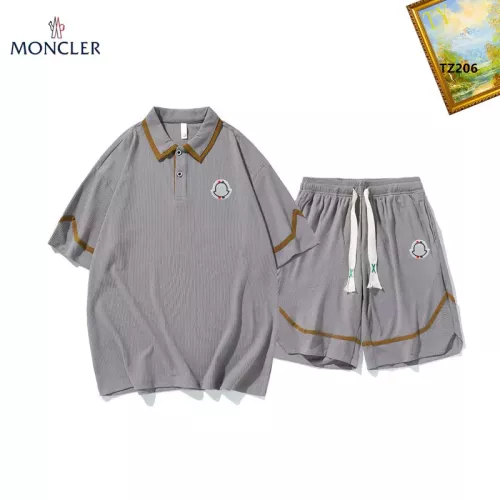 Wholesale Moncler Tracksuits Short Sleeved For Men #1323683 $48.00 USD, Wholesale Quality Replica Moncler Tracksuits