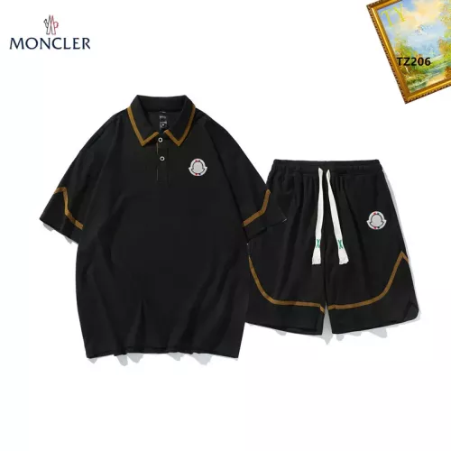 Wholesale Moncler Tracksuits Short Sleeved For Men #1323685 $48.00 USD, Wholesale Quality Replica Moncler Tracksuits