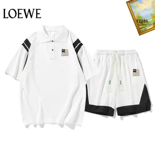 Wholesale LOEWE Tracksuits Short Sleeved For Men #1323686 $48.00 USD, Wholesale Quality Replica LOEWE Tracksuits