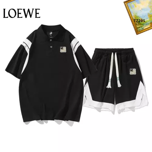 Wholesale LOEWE Tracksuits Short Sleeved For Men #1323687 $48.00 USD, Wholesale Quality Replica LOEWE Tracksuits