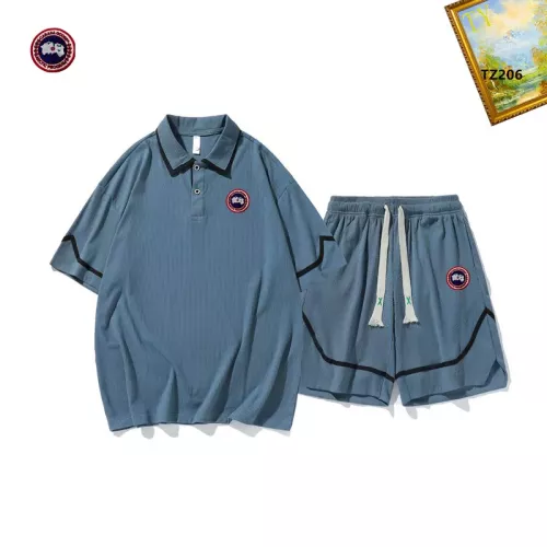 Wholesale Canada Goose Tracksuits Short Sleeved For Men #1323690 $48.00 USD, Wholesale Quality Replica Canada Goose Tracksuits