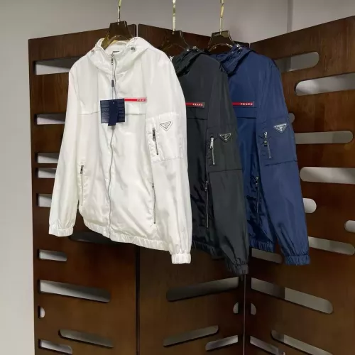Replica Prada Jackets Long Sleeved For Men #1323705 $98.00 USD for Wholesale